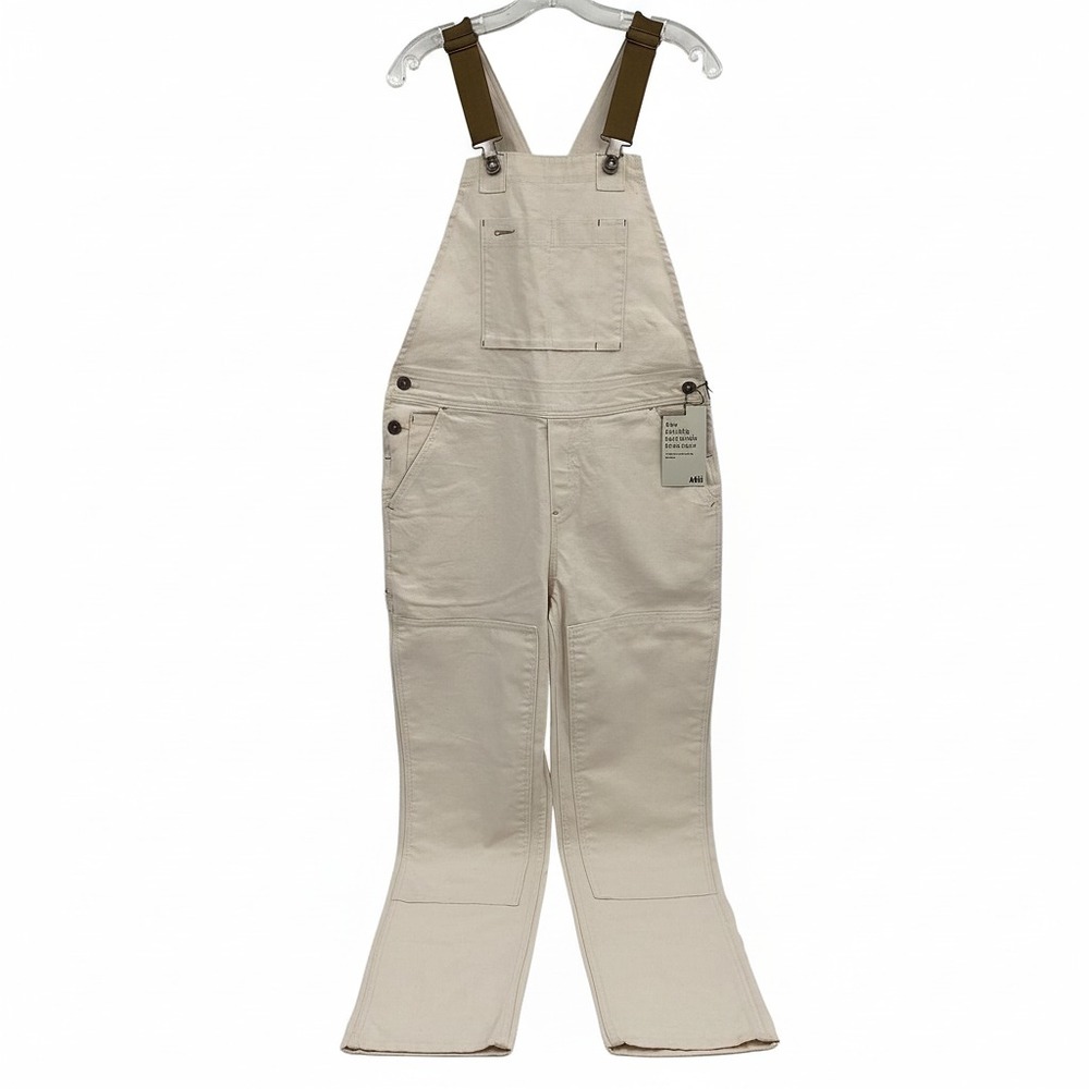 REI Cream Trailsmith Overalls | Womens 10